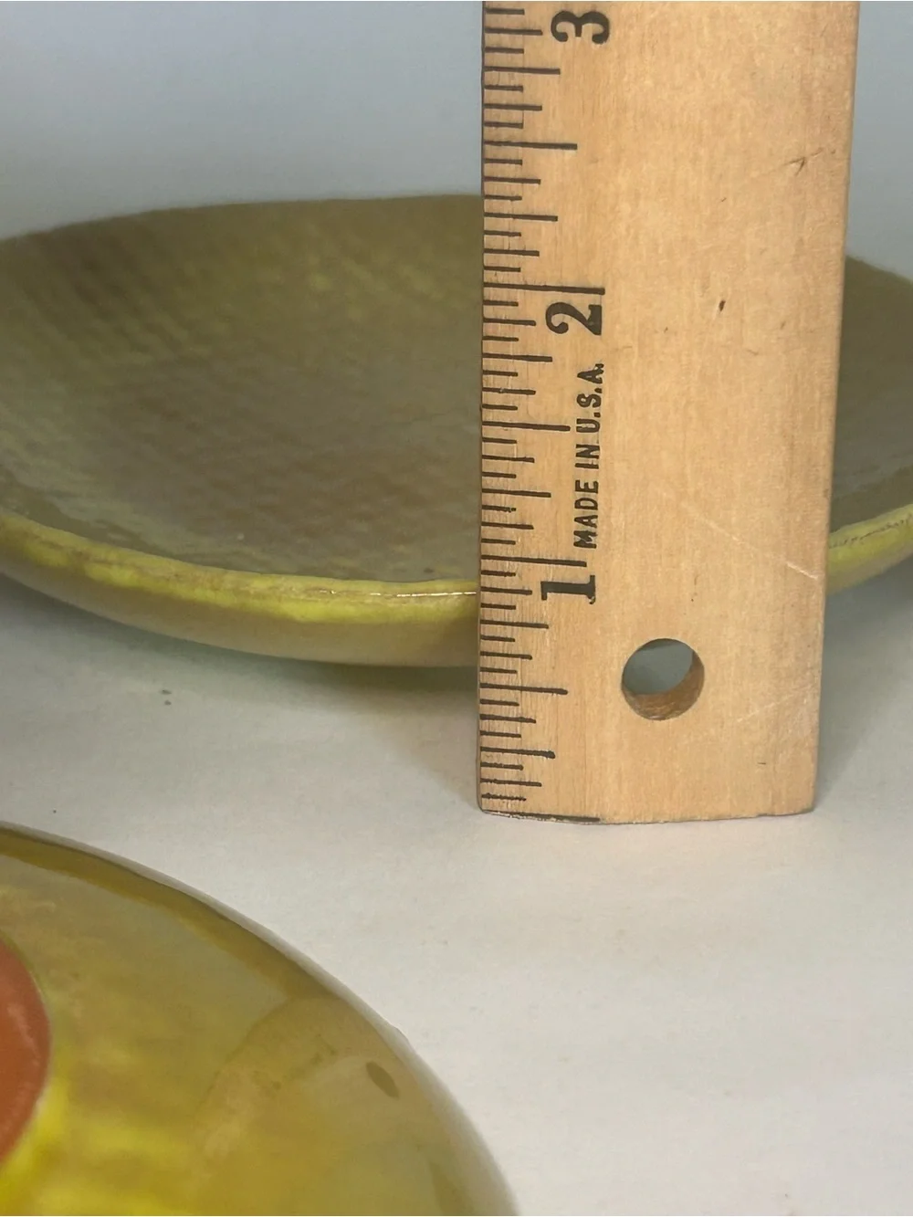 3 Pottery Barn Portugal 5” Olive Green Textured Appetizer Plates Handcrafted